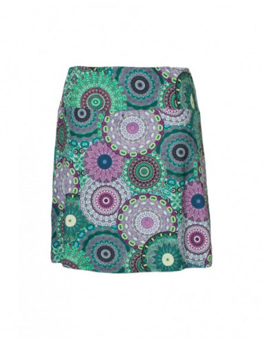 Colorful mandala skirt