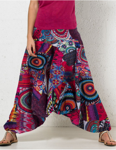 3 in 1 harem pant ethnic print