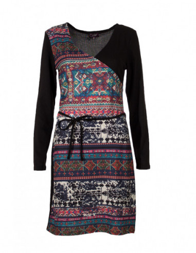 Ethnic & vintage printed dress