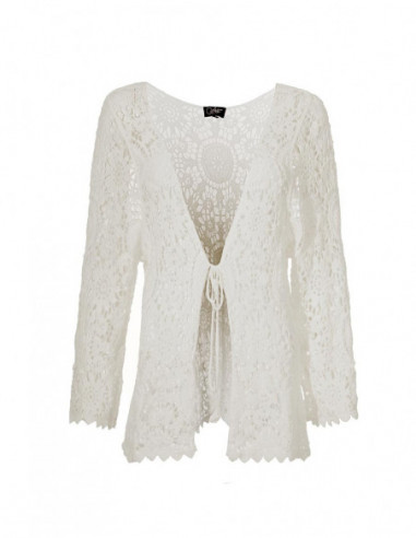 Poncho boho chic lace jacket