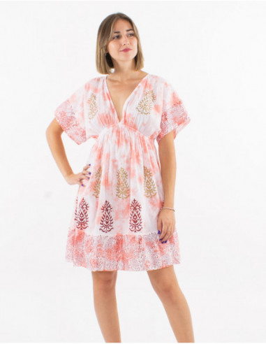 Robe de plage Tie and Dye